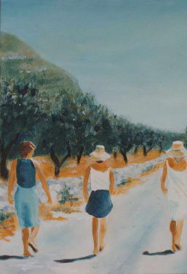 Spaziergang auf Ithaki